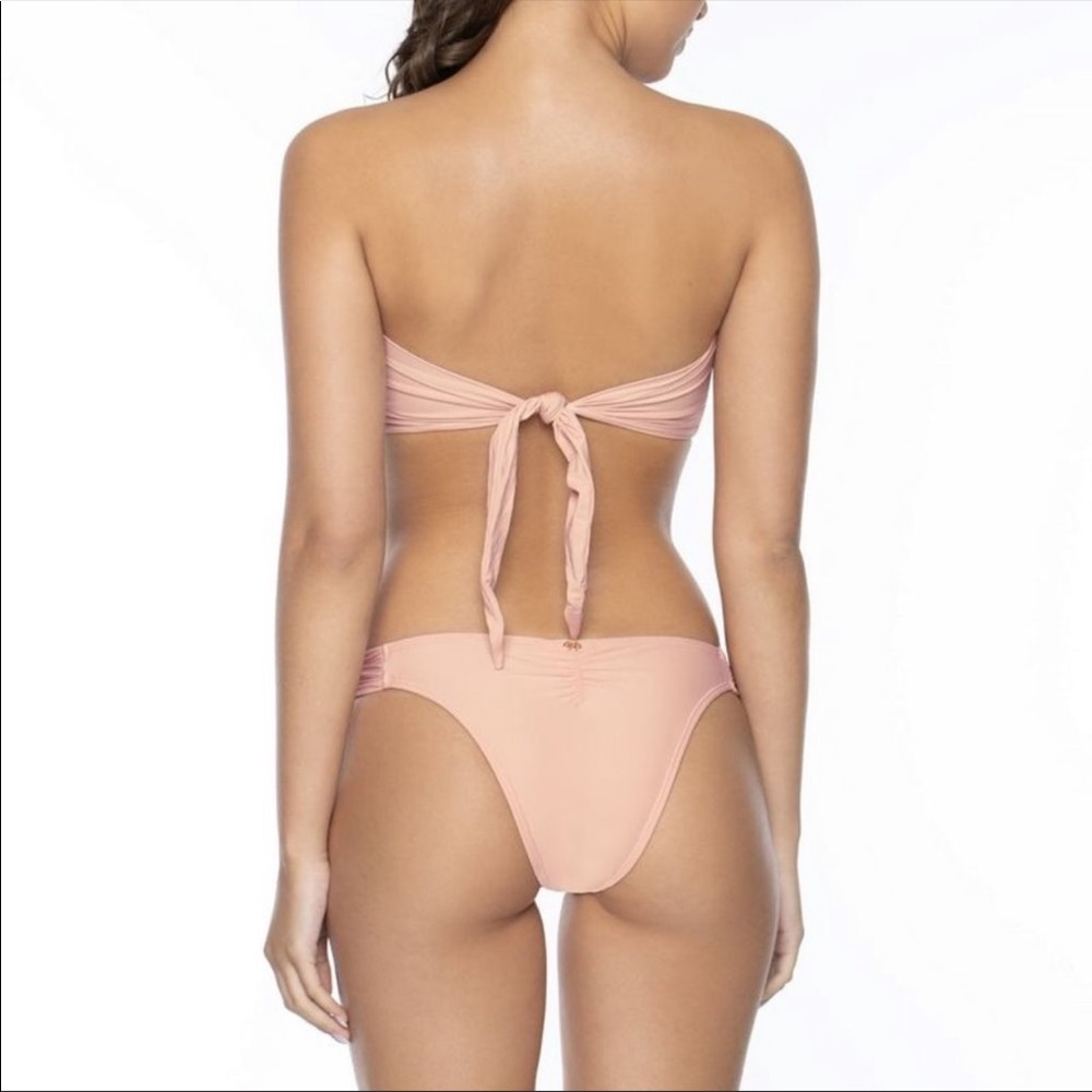 Top Only - Pily Q lace v bandeau bikini top